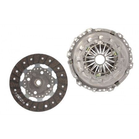 Set ambreiaj Kit ambreiaj cu autoreglare Cu capac ambreiaj cu placa de presiune cu volanta cu masa dubla fara rulment de eliberare 240mm CITROEN C3 II C3 PICASSO 1.6D 06.09- LUK 624 3527 09