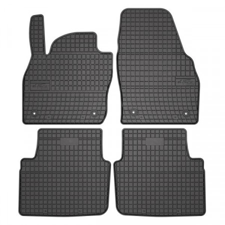 Set tappetini in gomma 4 pezzi BASIC set anteriori/posteriori colore nero SKODA KAMIQ 07.19- FROGUM MMT A040 410725