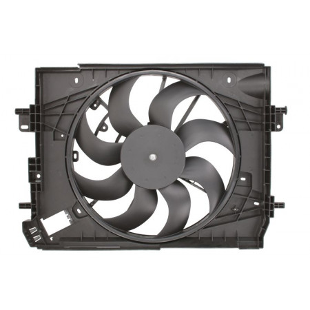 Ventilador, radiador Ventilador del radiador con carcasa DACIA DOKKER DOKKER EXPRESS/MINIVAN DUSTER DUSTER/SUV LODGY LOGAN II LOGAN MCV II SANDERO II NISSAN MICRA V RENAULT CAPTUR I 0.9-1.6LPG 02.08- NISSENS NIS 85892