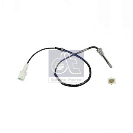 Sensor uitlaatgastemperatuur Uitlaattemperatuursensor na DPF 2PIN IVECO DAILY IV DAILY V 05.06-02.14 DT KLIMA 7.60509