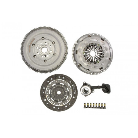 Kit d'embrayage Kit d'embrayage avec volant moteur à double masse et roulement hydraulique FORD MONDEO III JAGUAR X-TYPE I 2.0D 10.00-12.09 LUK 600 0047 00