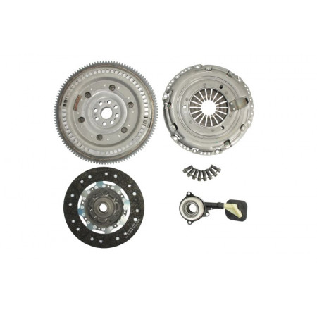 Conjunto de embreagem Kit de embreagem com volante de massa dupla e rolamento hidráulico FORD C-MAX FOCUS C-MAX FOCUS II GALAXY II S-MAX 1.8D 07.04-06.15 LUK 600 0171 00