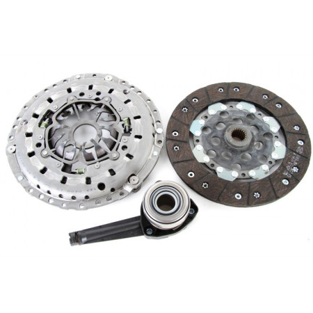 Kit frizione Kit frizione Con coperchio frizione con cilindro ricevitore frizione centrale con spingidisco a taratura automatica con volano a doppia massa 230mm RENAULT LAGUNA II 1.9D 03.01-12.07 LUK 623 3111 33