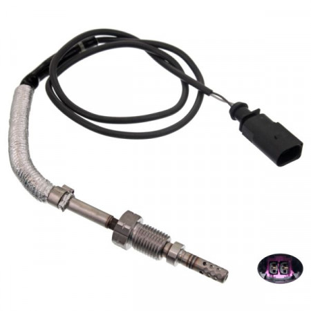 Sensor uitlaatgastemperatuur Uitlaattemperatuursensor voor de turbo AUDI A4 B7 1.9D/2.0D 11.04-03.09 FEBI FE49272