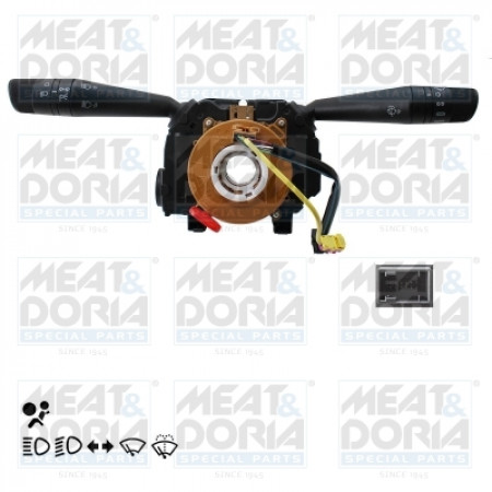 Comutator coloana directie Combined switch under the steering wheel FIAT DOBLO DOBLO CARGO 01.10- MEAT &amp; DORIA MD231699