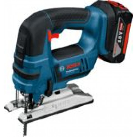 Tesouras e outras ferramentas de corte Serra de gabarito fonte de alimentação: alimentada por bateria GST 18 V-LI B folga da lâmina: 23 mm profundidade de corte: 120 mm número de baterias: 0 pcs BOSCH 0 601 5A6 100