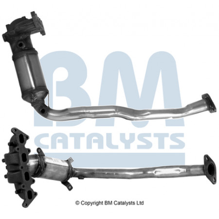 Catalyseur EURO 4 FIAT BRAVO II STILO 1.4 10.03-12.14 BM CATALYSEURS BM91651H