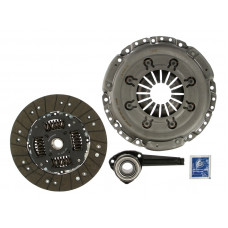 Kit d'embrayage Kit d'embrayage avec roulement hydraulique 240mm NISSAN INTERSTAR PRIMASTAR OPEL MOVANO VIVARO A RENAULT MASTER II 1.9D 02.01- SACHS 3000 990 101