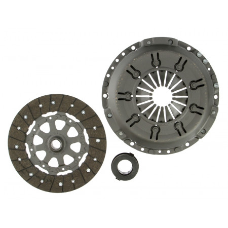 Kit de embreagem Kit de embreagem com rolamento do volante com massa dupla 240mm AUDI 100 C4 80 B4 A6 C4 CABRIOLET B3 COUPE B3 2.6/2.8 12.90-08.00 LUK 624 0833 00