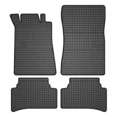 Conjunto de tapetes de borracha 4 peças conjunto dianteiro/traseiro BASIC cor preto MERCEDES C T-MODEL S202 06.96-03.01 Limousine / Carrinha FROGUM MMT A040 542827