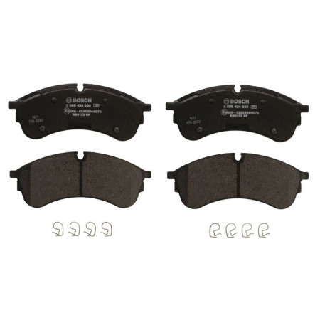 Juego de pastillas de freno delantero VW CRAFTER GRAND CALIFORNIA CAMPER 2.0D 09.16- BOSCH 0 986 424 930