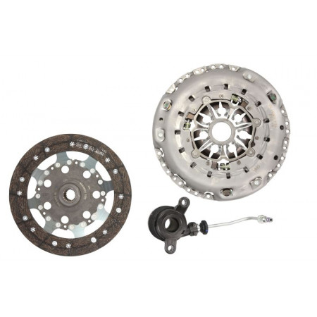 Kit frizione Kit frizione con cuscinetto idraulico 240mm NISSAN QASHQAI I QASHQAI II QASHQAI III X-TRAIL III RENAULT KADJAR 1.2/1.3H/1.6D 10.11- LUK 624 3539 33