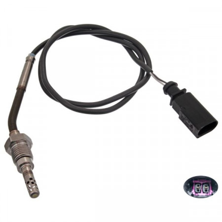 Sensor, Abgastemperatur Abgastemperatursensor vor dem Turbo AUDI A4 B7 A6 C6 2.0D 07.04-08.11 FEBI FE49268