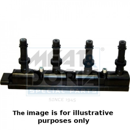 Bobine d'induction CHEVROLET AVEO CRUZE ORLANDO TRAX VOLT OPEL ADAM AGILA AMPERA ASTRA G ASTRA G CLASSIC ASTRA H ASTRA H GTC ASTRA J ASTRA J GTC CASCADA COMBO TOUR 1.2-1.4LPG 06.03- MEAT & DORIA MD10606E