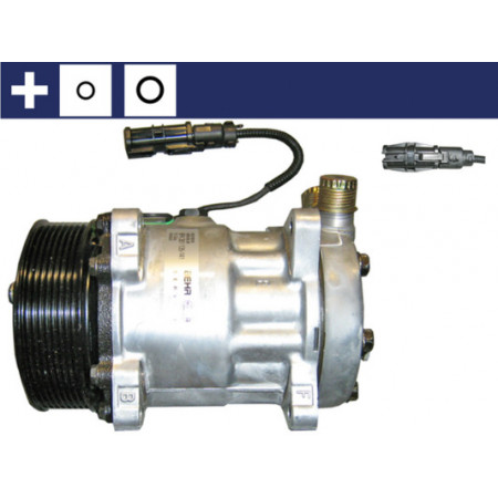 Compressor, ar condicionado Compressor de ar condicionado MAN TGA TGM I TGS I TGX I ​​​​04.00- MAHLE ACP 111 000S