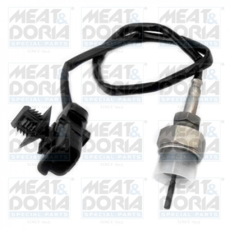 Sensor, exhaust gas temperature Exhaust temperature sensor after catalytic converter RENAULT LAGUNA II 1.9D/2.0D 05.05-12.07 MEAT & DORIA MD12305E