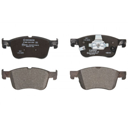 Kit pastiglie freno anteriori FORD FOCUS IV 1.0-2.0D 01.18- BOSCH 0 986 424 885