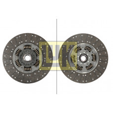 Disque d'embrayage 430mm MAN TGS I TGS II TGX I ​​​​SCANIA K K BUS LPGRS PGRT D1556LF08-OSC11.03 01.03- LUK 343 0249 10