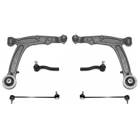 Vorderradaufhängungsarm-Kit Fiat Panda (169) 2003-2010