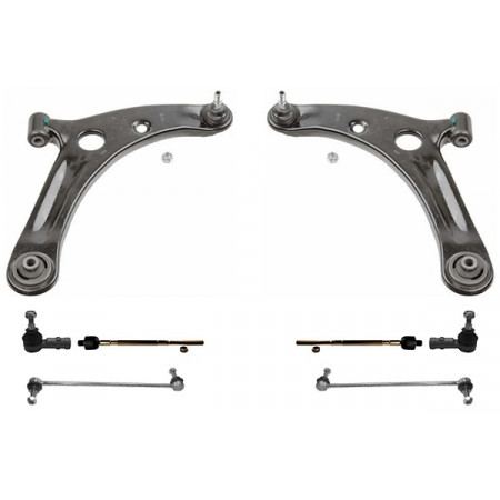Kit de brazos de suspensión delantera Mitsubishi Colt VI (Z3A, Z2A) 2004 - 2012