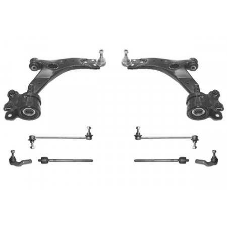 Kit de braço de suspensão dianteiro Volvo C30 2006 - 2012
