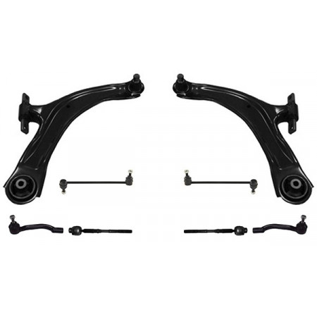 Kit de braço de suspensão dianteiro Nissan Qashqai (J10) 2007 - 2015