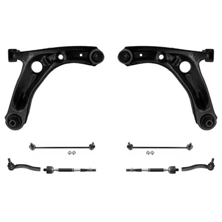 Kit de braÃ§o de suspensÃ£o dianteiro Toyota Yaris 2005 - 2015
