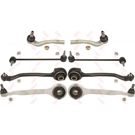 Kit de braço de suspensão dianteiro TRW Mercedes Classe C (W203) 2000-2007