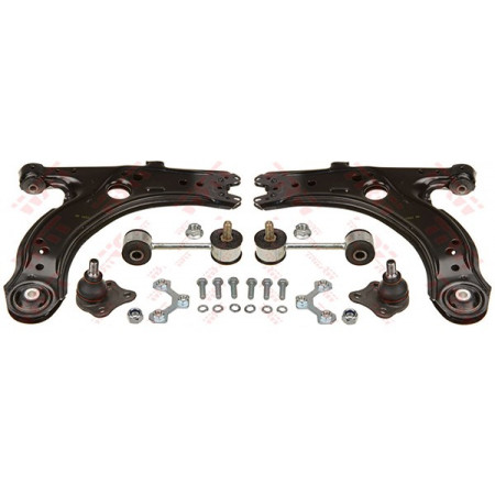 Kit de braço de suspensão dianteiro TRW Seat Toledo II (1M2) 1999 - 2006