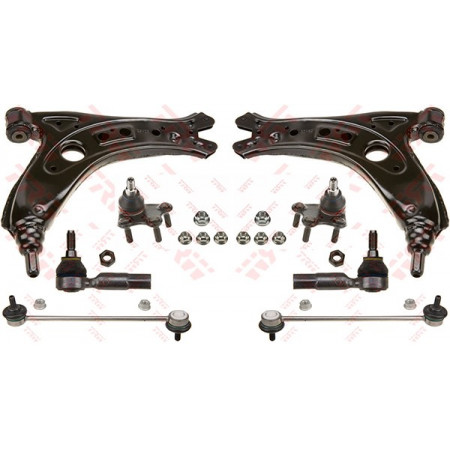Kit de braço de suspensão dianteiro TRW Skoda Roomster (5J) 2006 - 2011