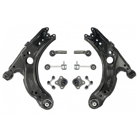 Kit de braÃ§o de suspensÃ£o dianteiro VW Bora 1998 - 2005
