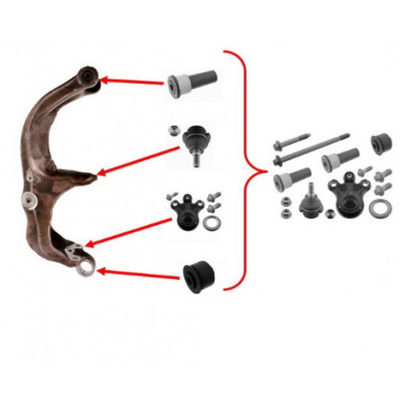 Citroen C6 kofferbakreparatieset 2005 - 2016