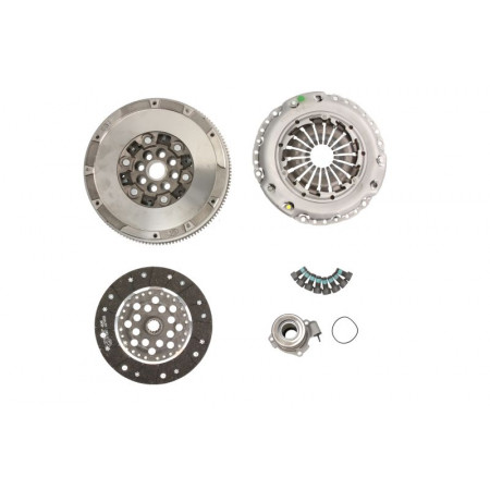 Kit d'embrayage Kit d'embrayage avec volant moteur à double masse et roulement hydraulique OPEL ASTRA H ASTRA H GTC COMBO TOUR COMBO/MINIVAN CORSA C MERIVA A 1.7D 06.03- LUK 600 0166 00