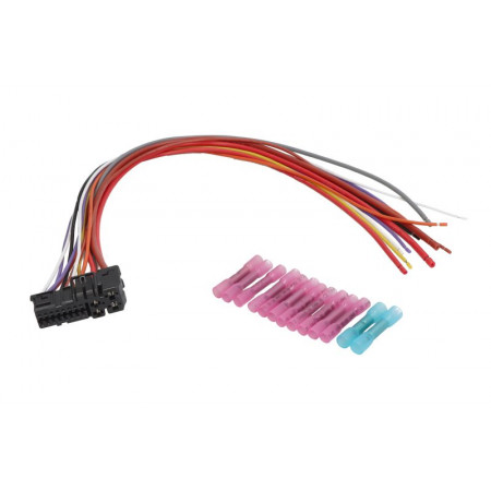 Cable repair set, door Harness wire for front door 325mm number of pins: 20 05-25mm 13 cables heat shrinkable quick-coupler with glue L/R AUDI A3 1.2-3.2 05.03- AKUSAN K06W043AKN