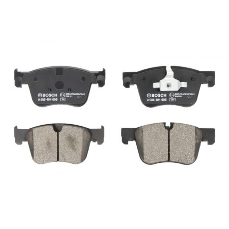 Jeu de plaquettes de frein avant CITROEN C4 GRAND PICASSO II C4 PICASSO II C4 SPACETOURER GRAND C4 SPACETOURER OPEL GRANDLAND / GRANDLAND X PEUGEOT 3008 308 II 1.2-2.0D 02.13- BOSCH 0 986 494 696