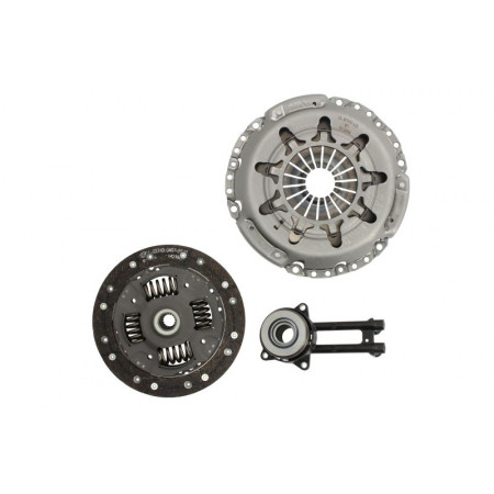 Set ambreiaj Kit ambreiaj cu rulment hidraulic Cu capac ambreiaj cu cilindru sclav ambreiaj central cu placa de presiune 210mm FORD FIESTA V FUSION MAZDA 2 1.4D 11.01-12.12 LUK 621 3041 33