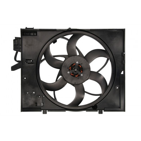 Ventola, radiatore Ventola del radiatore con alloggiamento BMW 5 E60 5 E61 2.0-3.0 12.01-12.10 MAHLE CFF 190 000P