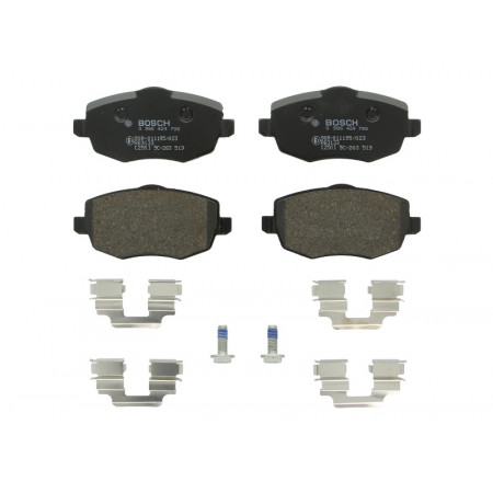 Remblokkenset voor LANCIA YPSILON 1.2 10.03-12.11 BOSCH 0 986 424 792