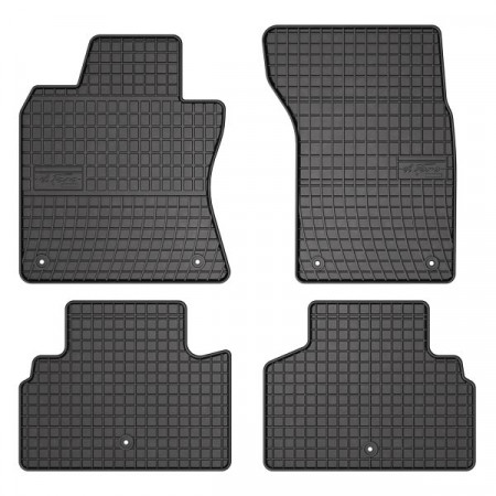 Set covorase cauciuc Floor mats Rubber 4 pcs BASIC front/rear set colour neagra INFINITI Q50 04.13- Saloon FROGUM MMT A040 547716