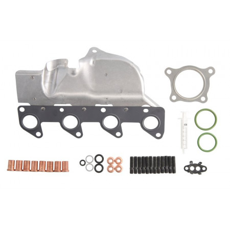 Montageset, turbocompressor Turbocompressormontageset geen olie in spuit AUDI A1 A3 SEAT ALTEA ALTEA XL IBIZA IV IBIZA IV SC IBIZA IV ST LEON TOLEDO IV SKODA FABIA II OCTAVIA II RAPID 1.2/1.2LPG 11.08- EVORON EVMK0099
