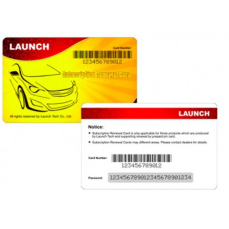 Produse de diagnoza si tester Diagnoscope and tester software LAUNCH Subscription for device: PRO/PRO3/PRO4/PRO5/TURBO software validity period: 12month renewable LAUNCH X-431 UPDATE