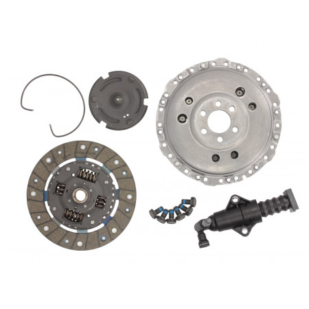 Kit d'embrayage Kit d'embrayage Avec couvercle d'embrayage avec cylindre récepteur embrayage à plateau avec plateau de pression avec servo sans butée de débrayage 210mm AUDI A3 SEAT LEON TOLEDO II 1.6 09.96-12.10 LUK 621 3014 21