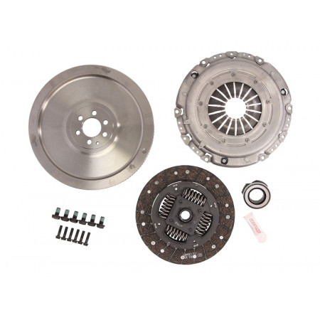 Clutch kit Clutch kit with rigid flywheel and pressure bearing AUDI A3 SEAT ALTEA ALTEA XL LEON TOLEDO III SKODA OCTAVIA II SUPERB II YETI VW CADDY III 1.6D/1.9D/2.0D 05.03- NEXUS F1W076NX
