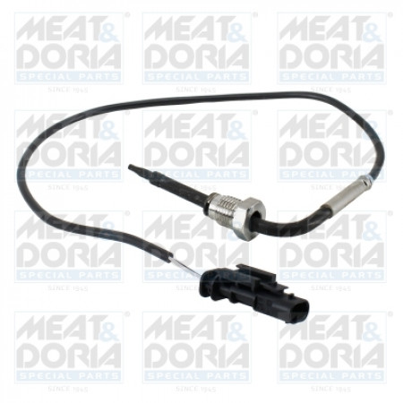 Sensor uitlaatgastemperatuur Uitlaattemperatuursensor vóór de katalysator FIAT DOBLO CARGO 1.3D/1.6D 02.10- MEAT & DORIA MD12617