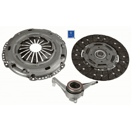 Kupplungssatz Kupplungssatz mit Hydrolager 240mm VW TRANSPORTER IV 2.5D 05.98-04.03 SACHS 3000 990 020