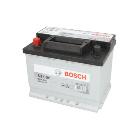 Battery Start Battery BOSCH 12V 56Ah/480A S3 L+ en 1 242x175x190 B13 start BOSCH 0 092 S30 060