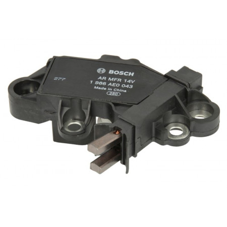 Regulator, alternator Voltage regulator 12V CITROEN JUMPER FIAT DUCATO FORD TRANSIT TRANSIT TOURNEO LAND ROVER DEFENDER PEUGEOT BOXER 2.2D-3.2D 04.06- BOSCH 1 986 AE0 043