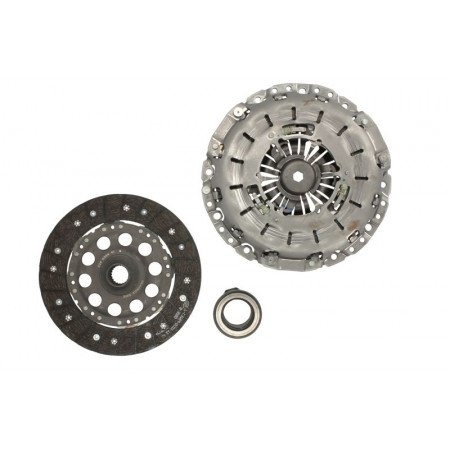 Set ambreiaj Kit ambreiaj Cu capac ambreiaj cu placa de presiune cu rulment cu setare automata cu volanta cu masa dubla 240mm BMW 3 E46 5 E60 X3 E83 2.5/3.0 06.00-08.06 LUK 624 3158 00