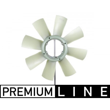 Aspas del ventilador, refrigeración del motor Diámetro del ventilador del radiador 750 mm número de aspas 8 MERCEDES INTEGRO O 550 O 403 TOURISMO O 350 TRAVEGO O 580 SETRA 400 OM457.936-OM457.976 10.99- MAHLE CFW 49 000P