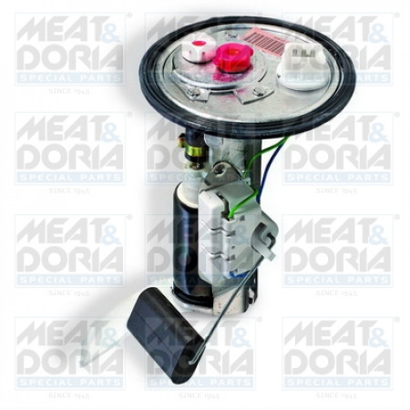 Brandstofpomp Elektrische brandstofpompmodule FORD ESCORT CLASSIC ESCORT IV ESCORT V ESCORT V EXPRESS ESCORT VI FIESTA III FIESTA IV FIESTA V FIESTA/MINIVAN KA PUMA STREET KA 1.25-2.2D 01.86-08.14 MEAT & DORIA MD76574